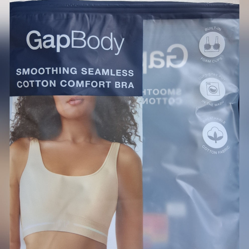 GAP Body Women's Navy Cotton Comfort Bra - Picture 5 of 7